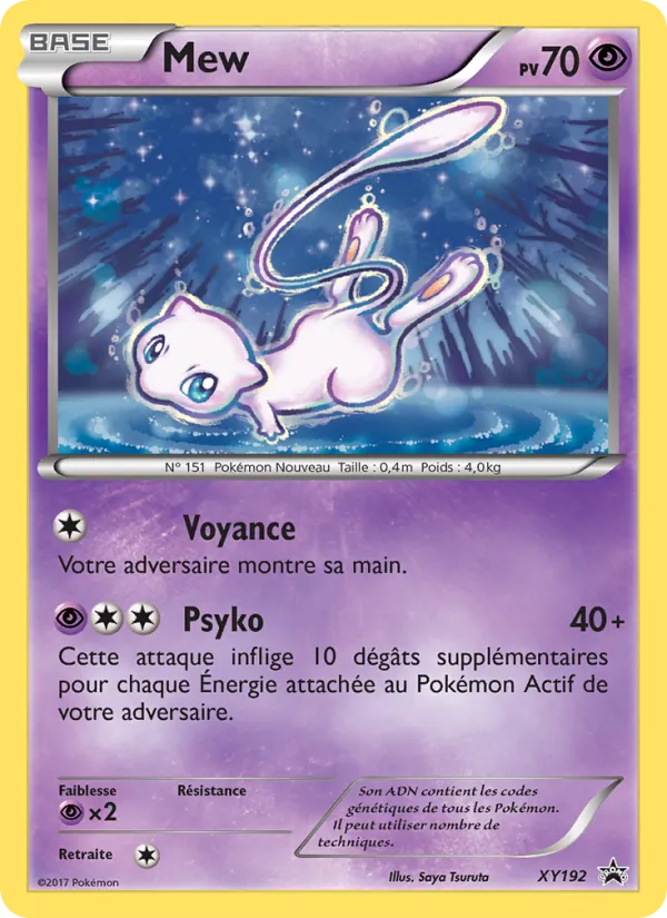 Mew · Promo XY n°XY192
